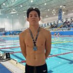 ¡Nadador Alfredo Velázquez logra tres medallas en Nacional Curso Corto!